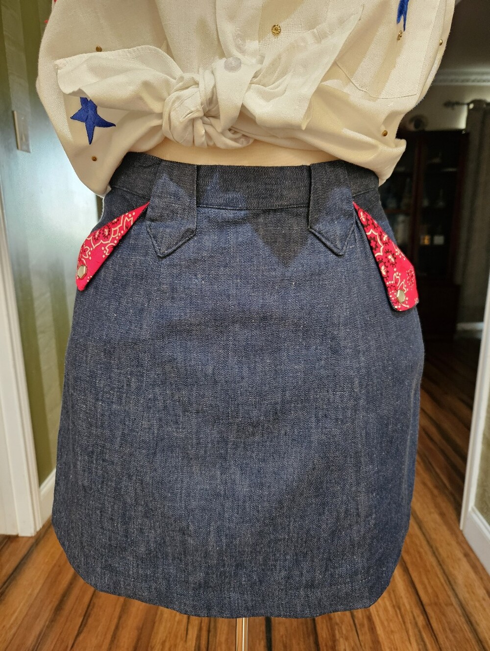 Vintage WESTERN mini Skirt 4